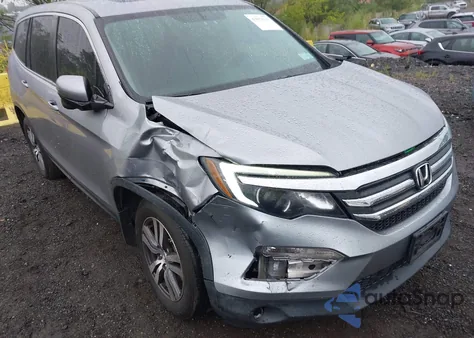 2017 Honda Pilot Ex-L из США, поврежденный, VIN 5FNYF6H59HB094154